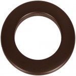Люверс универсальный, ø350 мм, цвет коричневый, 10 шт.