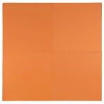 Пол мягкий универсальный 60x60 см цвет оранжевый