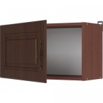 Шкаф навесной под вытяжку «Орех» 34.7x50 см, ЛДСП, цвет коричневый