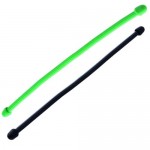 Стяжка кабельная Fix-O-Moll 4x152 мм, цвет чёрный/зелёный, 2 шт.