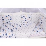 Комплект постельного белья AmaroBaby Baby Boom Космос в кроватку, бязь 3 предмета