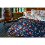 Комплект постельного белья BEDBERRY «Райские птицы» полутораспальный, сатин, 50x70 см