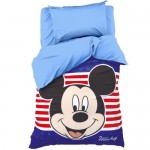 Комплект постельного белья полутораспальный Disney Микки Маус 4230704, поплин