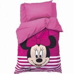 Комплект постельного белья полутораспальный Disney Минни Маус 4230706, поплин