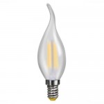 Лампа Voltega Crystal светодионая E14 6 Вт свеча на ветру 550 Лм теплый свет
