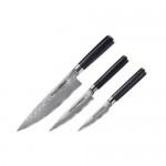 Набор из 3 ножей "Samura DAMASCUS" (10, 21, 85), G-10, дамаск 67 слоев