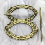 Декоративные кольца для штор Ajur MI C1-10 oval 82009