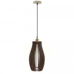 Подвесной светильник светодиодный GLANZEN ART ART-0004-60-dark 3.5 м² цвет коричневый