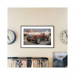 Постер в раме ПростоПостер Alfa Romeo 490658642799, 50х70 см