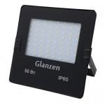 Прожектор уличный светодиодный Glanzen Fad FAD-0025-50 IP65 6500 К 3500 Лм