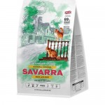 Сухой корм для кошек  SAVARRA  Adult Cat Hairball Утка и рис 2кг