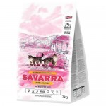 Сухой корм для кошек с чувствительным пищеварением SAVARRA Sensitive Cat Ягненок с рисом 12 кг