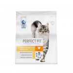 Сухой корм PERFECT FIT для кошек с чувствительным пищеварением, с индейкой, 1.2кг