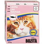 Влажный корм для кошек BOZITA Кусочки в соусе Лосось 370 г