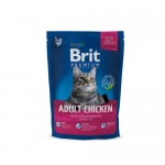 Влажный корм для взрослых кошек BRIT Premium Cat Adult Chicken Курица Куриная печень 1,5 кг