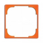 Вставка декоративная в рамку ABB Basic 55 цвет оранжевый